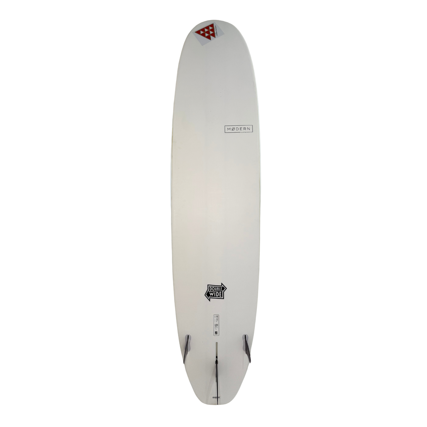Modern Double Wide Foam 8’4 White