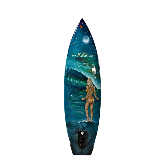 Surf Girl Exhibition Board 5’8 Artwork