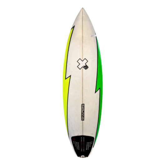 BKS Shapers, 6’0 Yellow/Green Desing