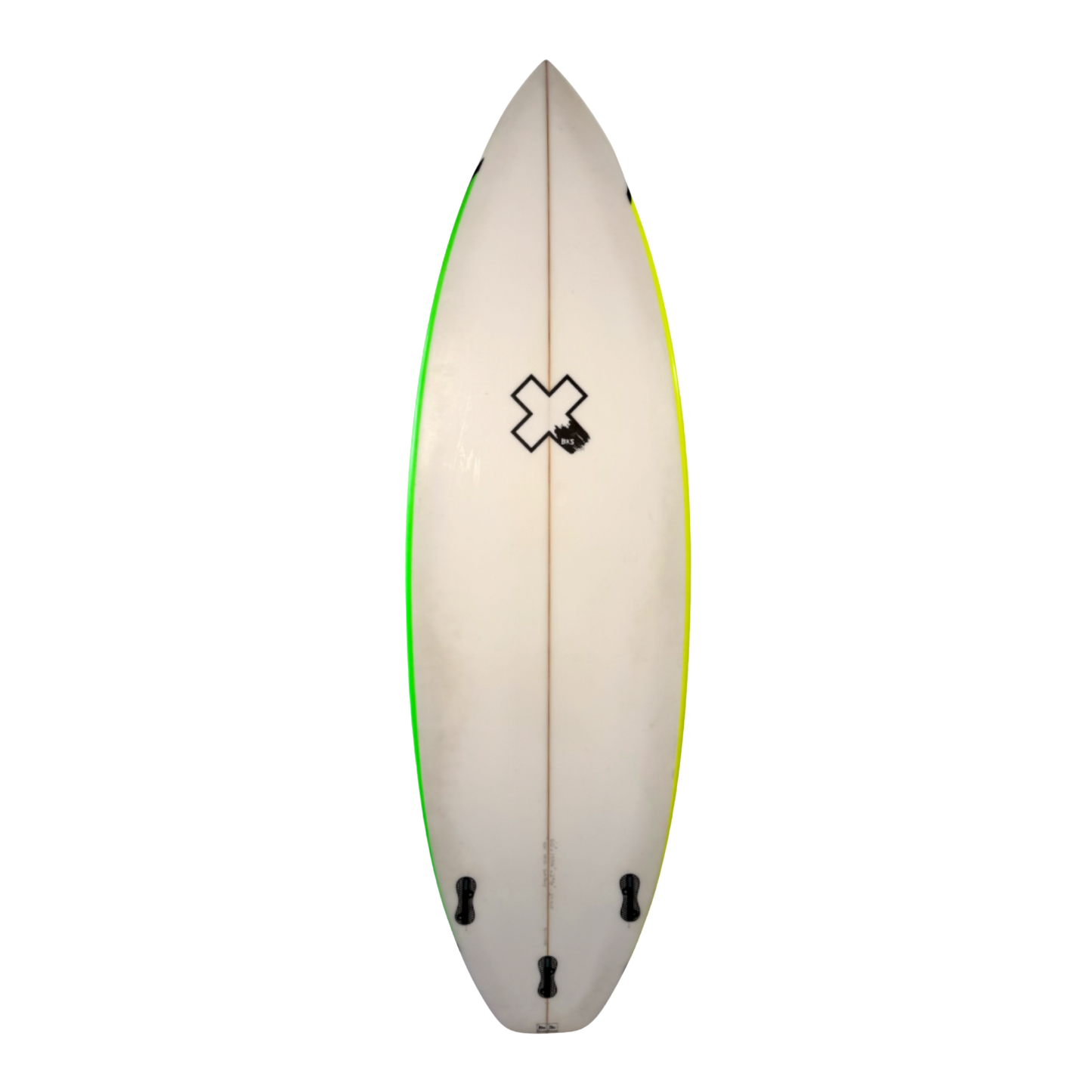 BKS Shapers, 6’0 Yellow/Green Desing